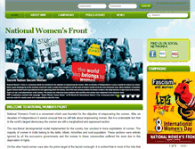 Tablet Screenshot of nwfindia.com